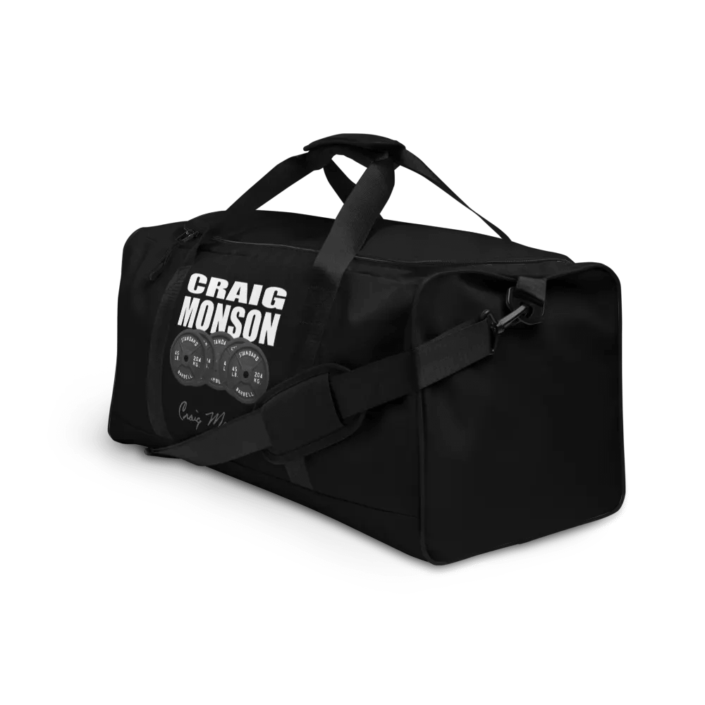 Craig Monson Barbell Signature Collection Black Gym Bag product image (3)