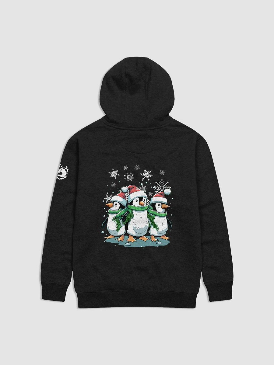 Santa Penguin Party Unisex Hoodie product image (2)