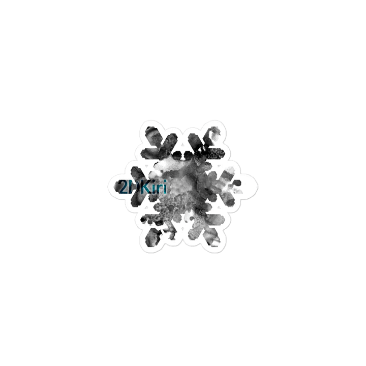 Grey Snowflake Magnet product image (1)