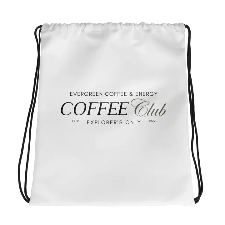 Sip Society | Coffee Club Drawstring Bag product image (1)