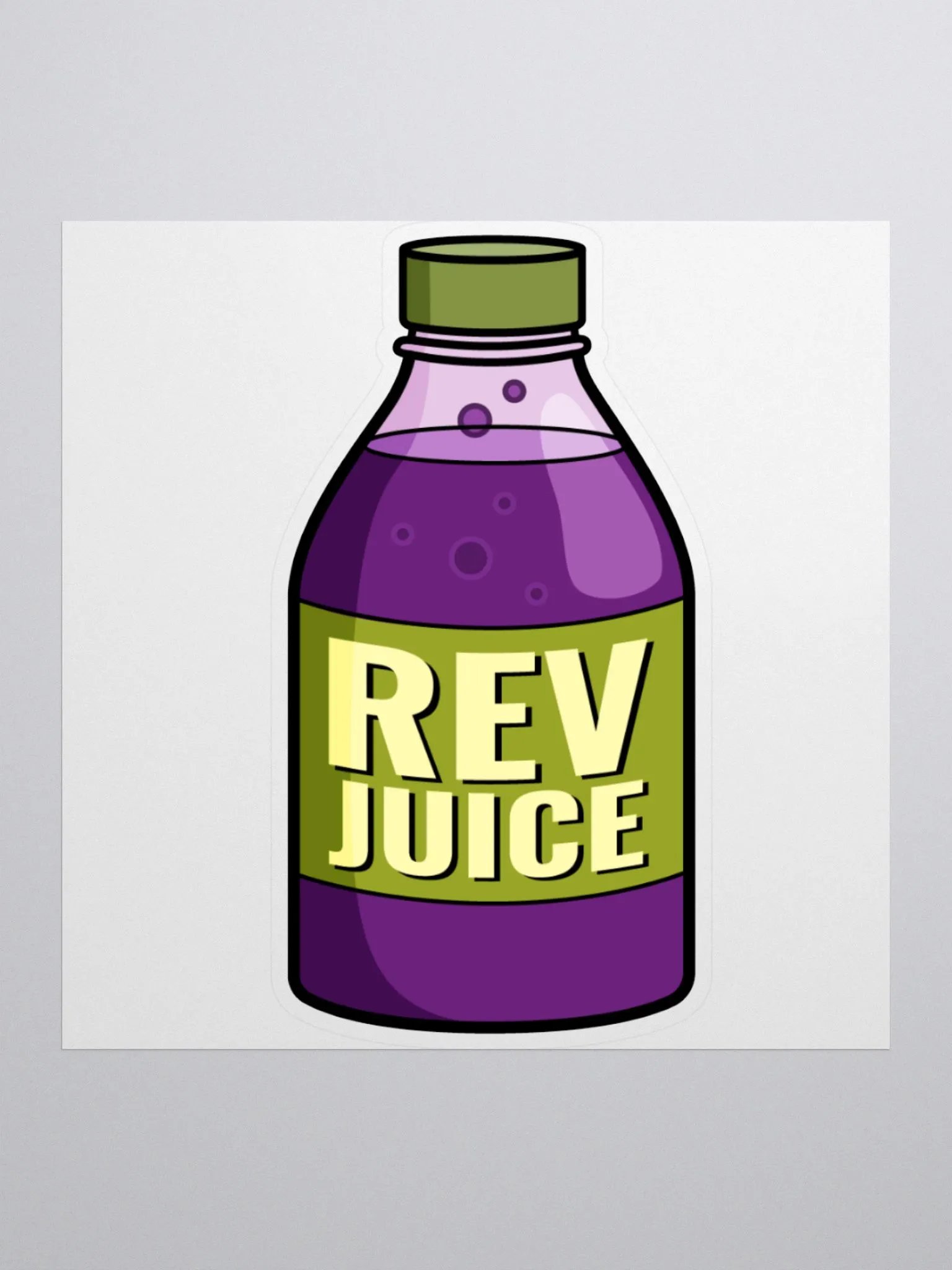 Effervescent Rev Juice Kiss Cut Stickers product image (2)