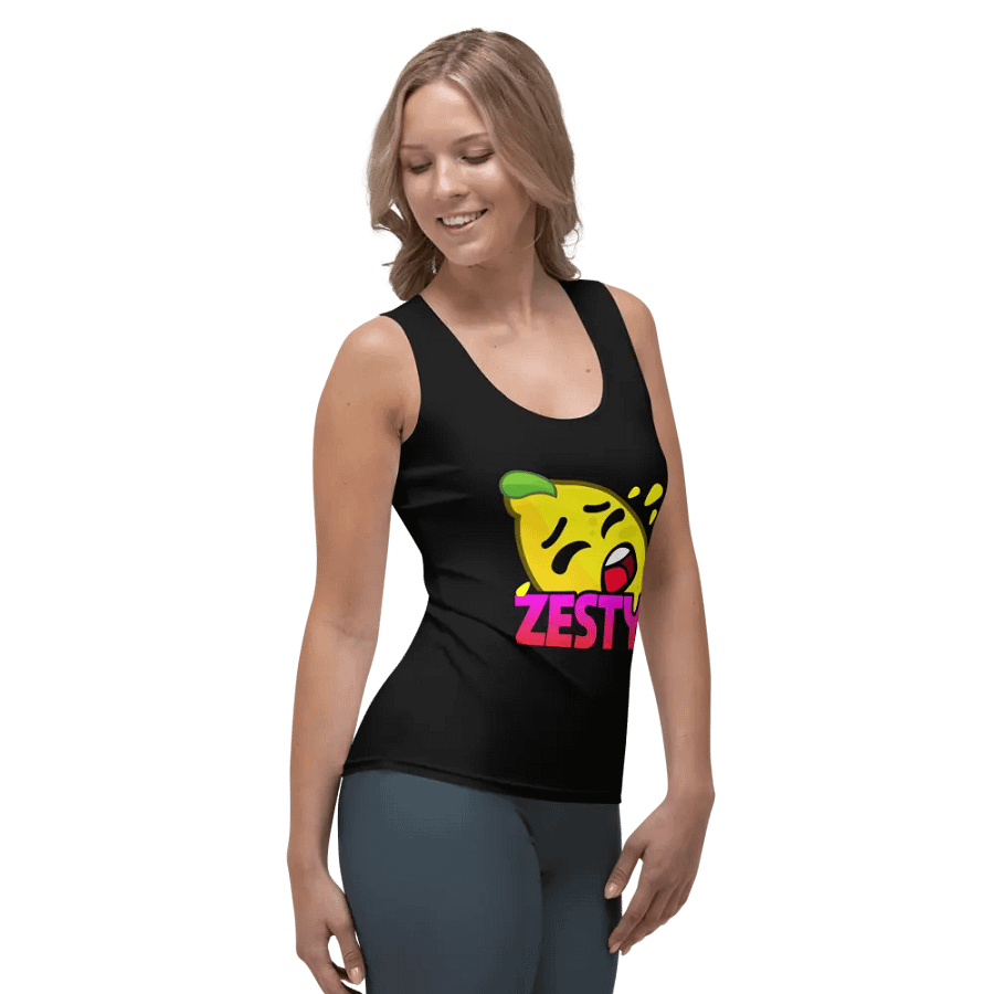 ZESTY WOMEN'S FITTED TANK TOP product image (4)