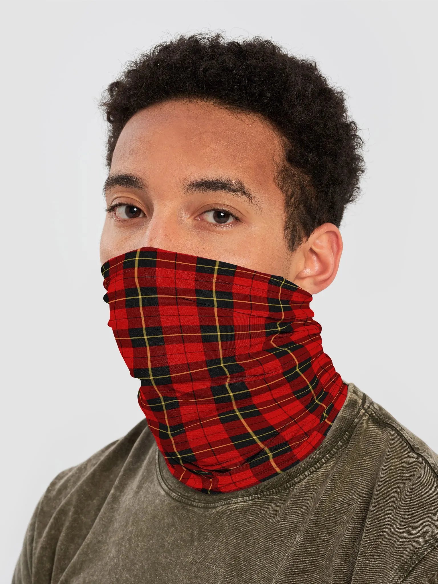 Wallace Clan Tartan Neck Gaiter product image (2)