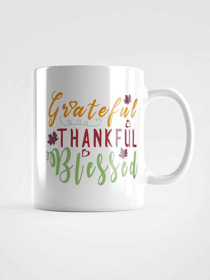 Grateful, Thankful, Blessed Mug product image (1)