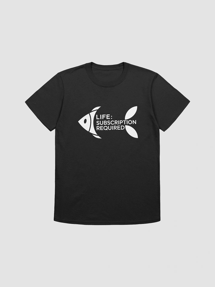 Life: Subscription Required Fish Graphic T-Shirt product image (5)