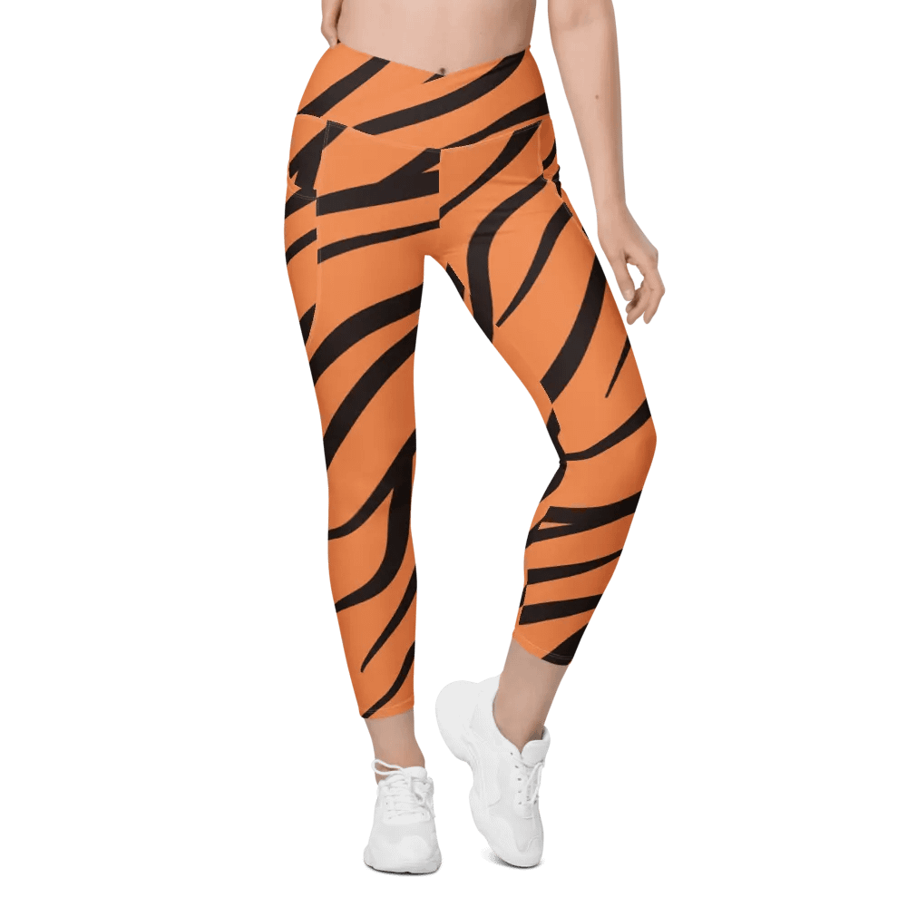 Crossover Leggings with Pockets product image (1)