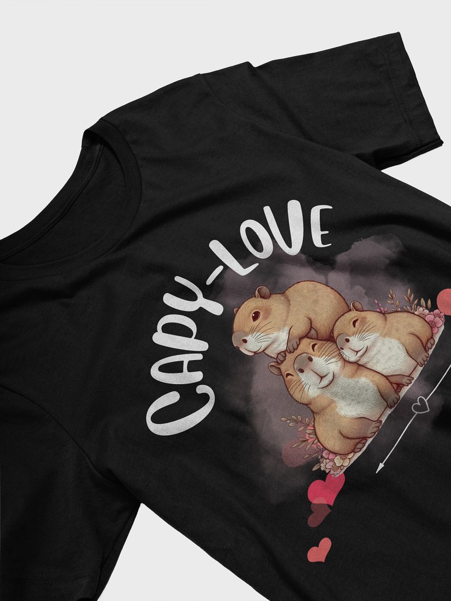 Cute Capybaras 'With Love' T-Shirt product image (29)