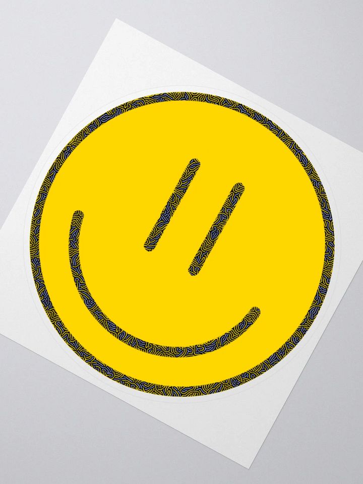 Smileyprint Face Sticker - Yellow product image (2)