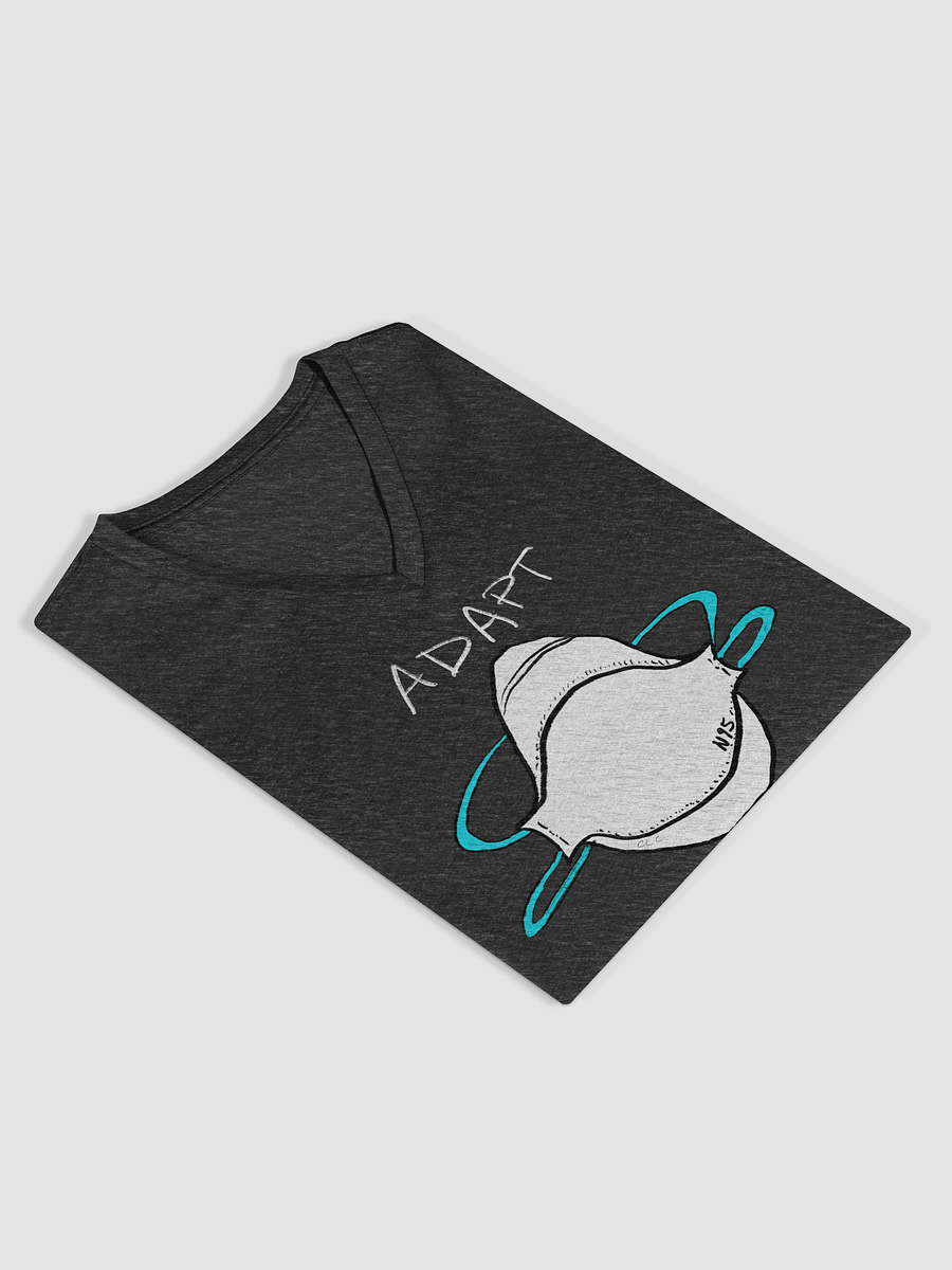 Adapt Or Die Relaxed V-Neck Tee product image (44)