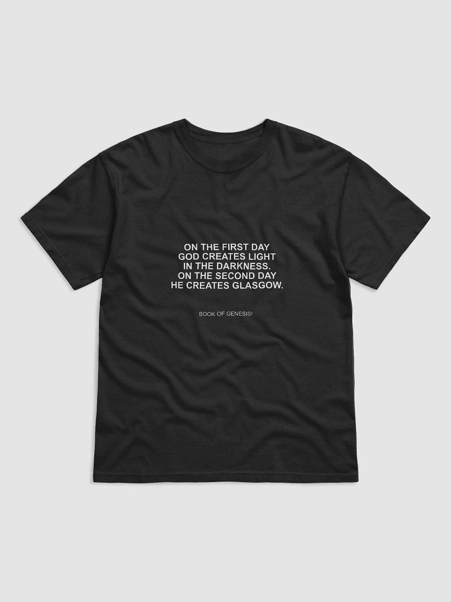 T-Shirt God Creates Glasgow product image (1)