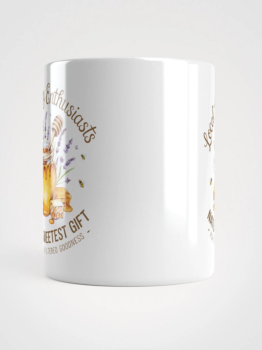 Local Honey Enthusiasts White Glossy Mug product image (14)