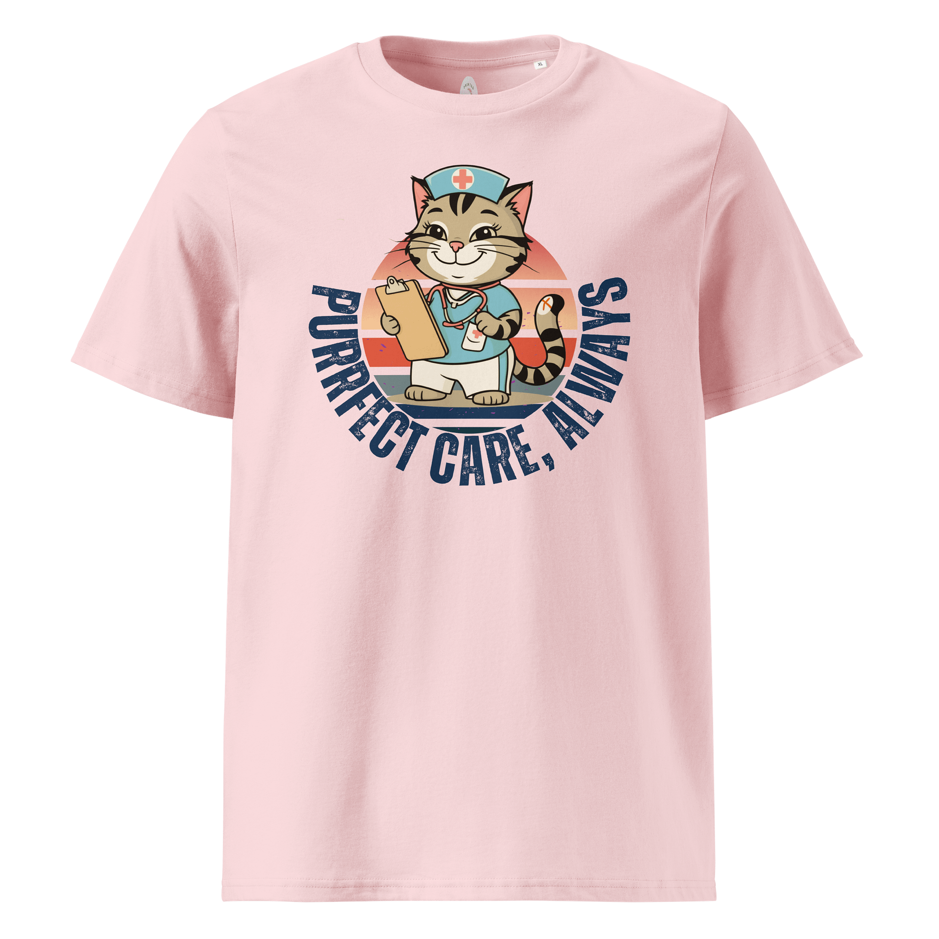 Purrfect Care Always Unisex Organic Shirt product image (1)