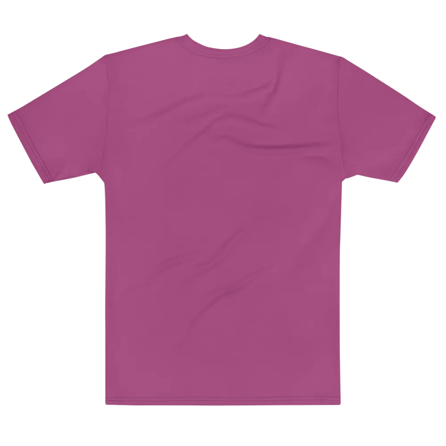 Plain Plum Purple True Summer Men's Crewneck Polyester Heavyweight Premium T-Shirt by Treasure Pie product image (7)
