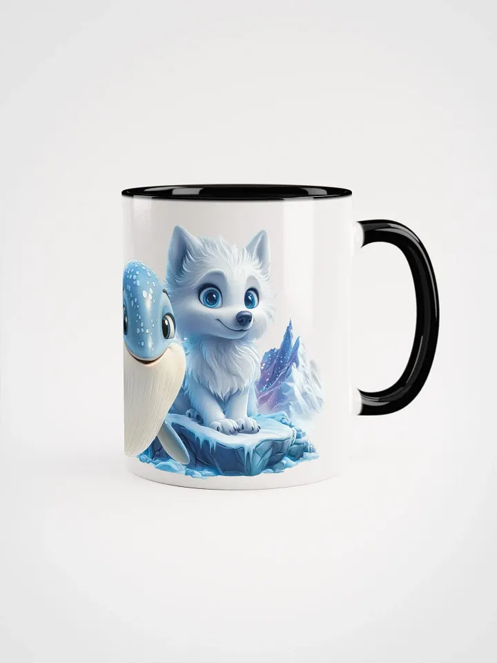Whimsical Arctic Friends Accent Mug product image (1)