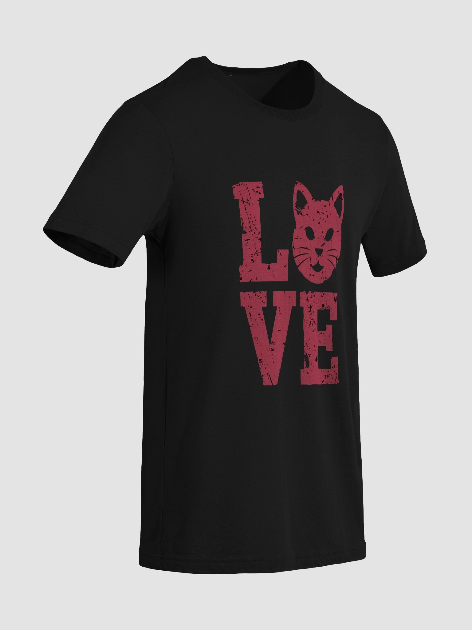 Cat Lovers: Purr-fectly Bold, Edgy, Grunge Design T-Shirt Hodies mens womens fit many item,color,size product image (9)