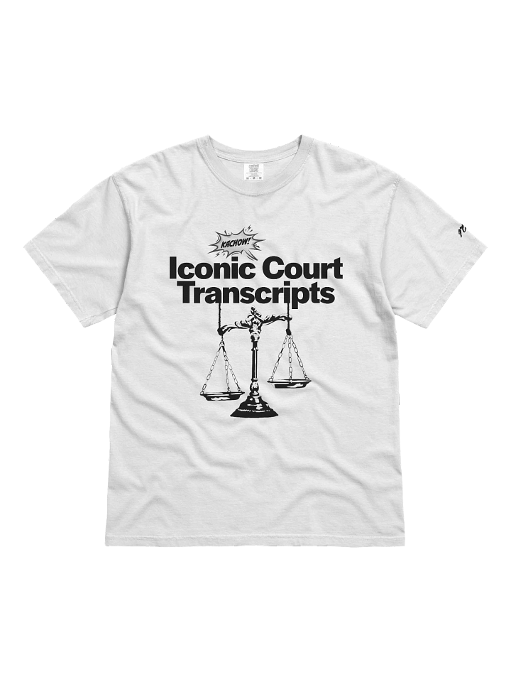 Iconic Court Transcripts Classic T-Shirt product image (1)
