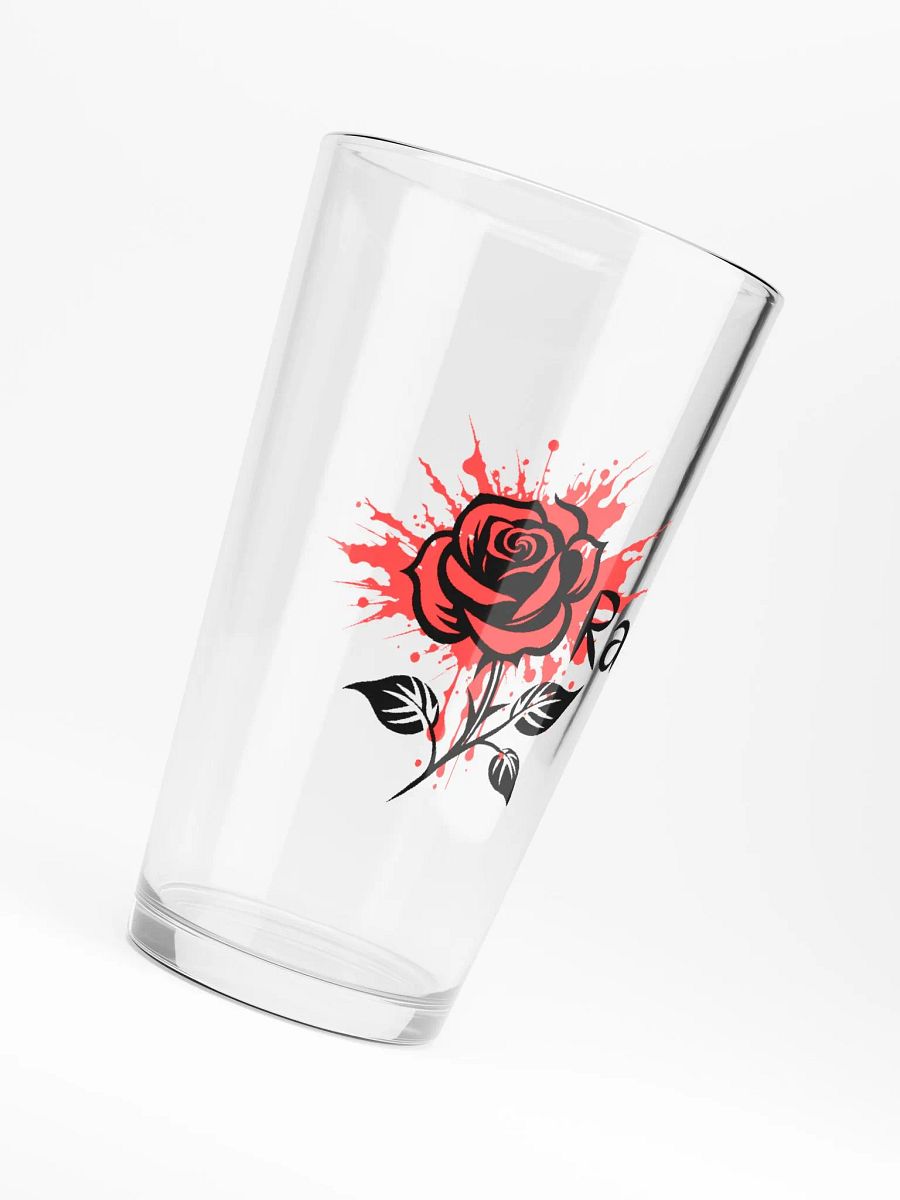 Ragged Rose Red Shaker Pint Glass product image (6)