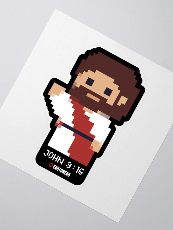 8-Bit Jesus Sticker product image (2)