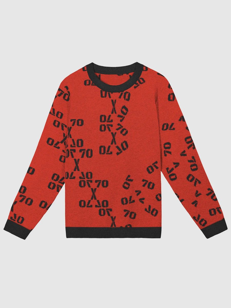 The Lives On HIGH | 777 | UNISEX Knitted Crewneck Sweater | 018 product image (1)