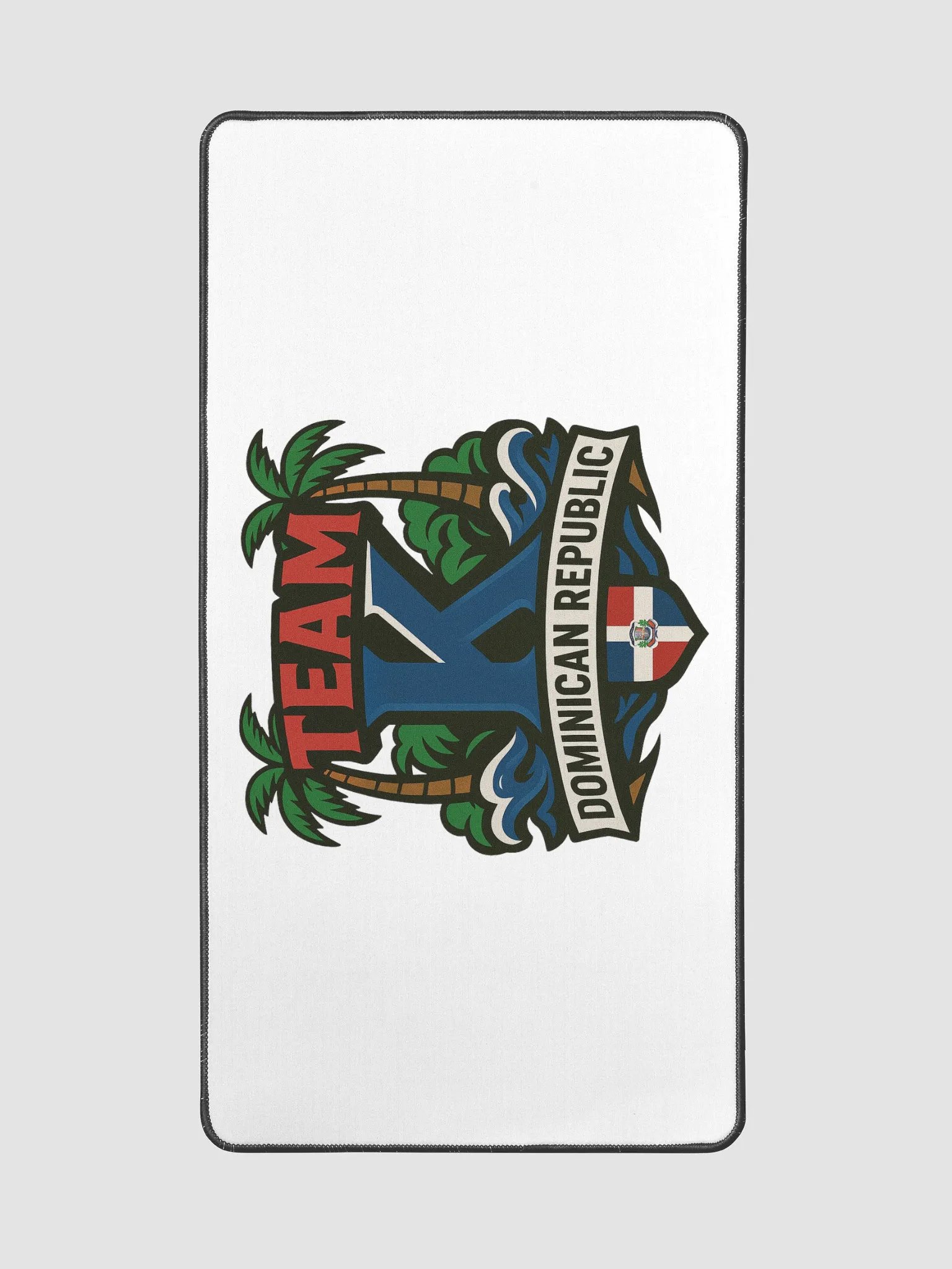 TEAM K Dominican Republic Desk Mat 15.5" x 31.5" product image (2)