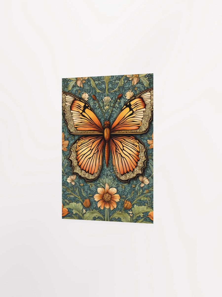 William Morris Inspired Butterfly Three Poster 5x7 inches product image (2)