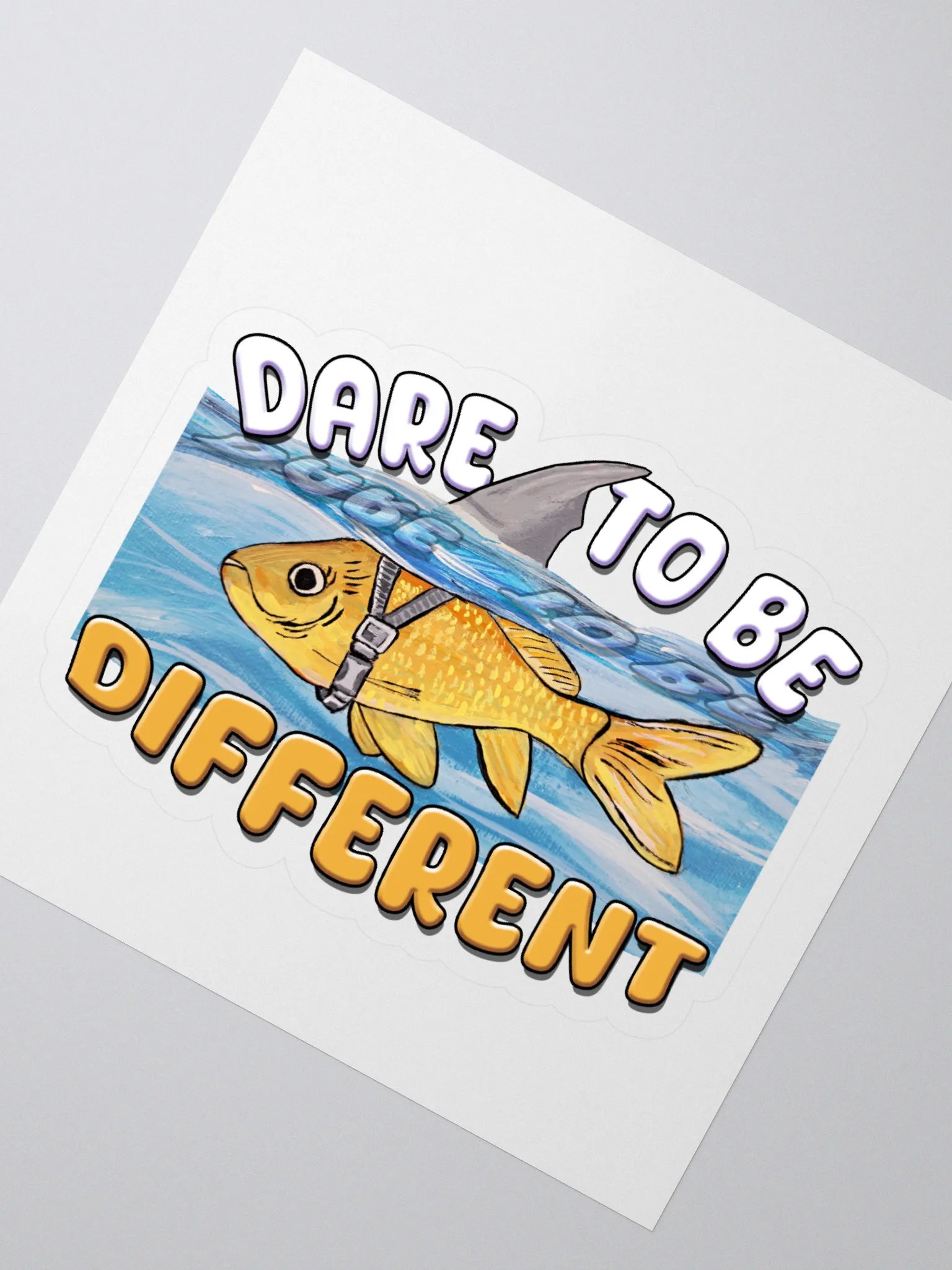 "Dare to be Different" Sticker product image (2)