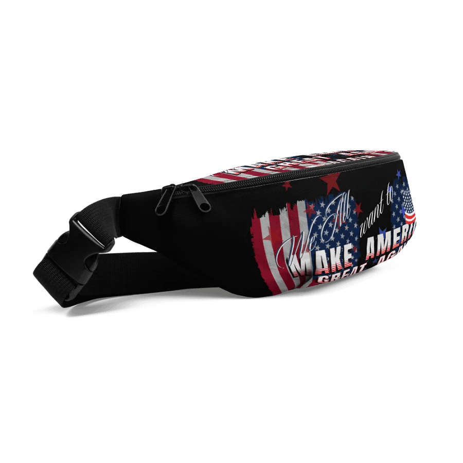 Patriotic All-Over Print Fanny Pack for Trum dads friends moms product image (8)