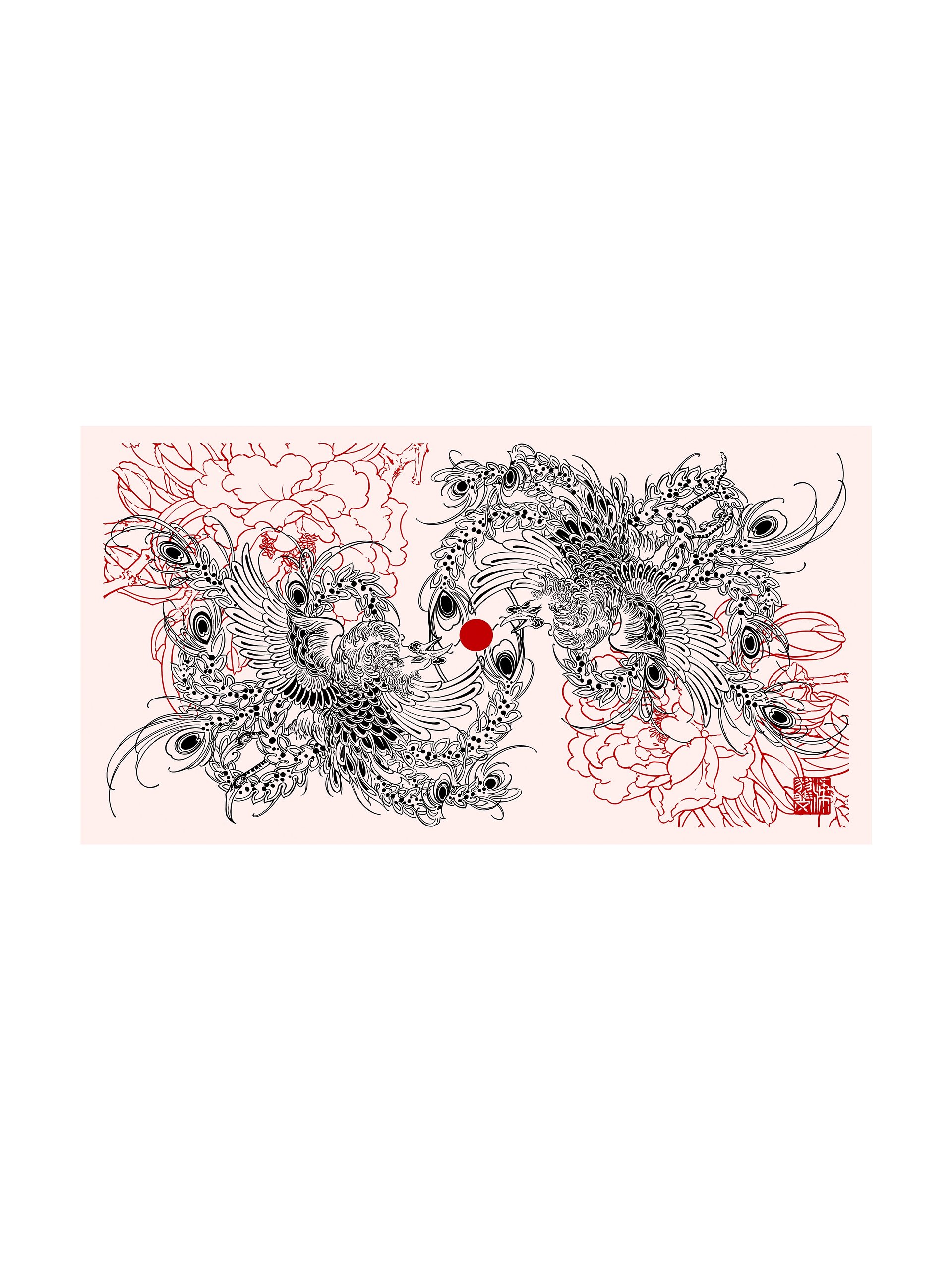 Double Phoenix - Print on Paper product image (1)