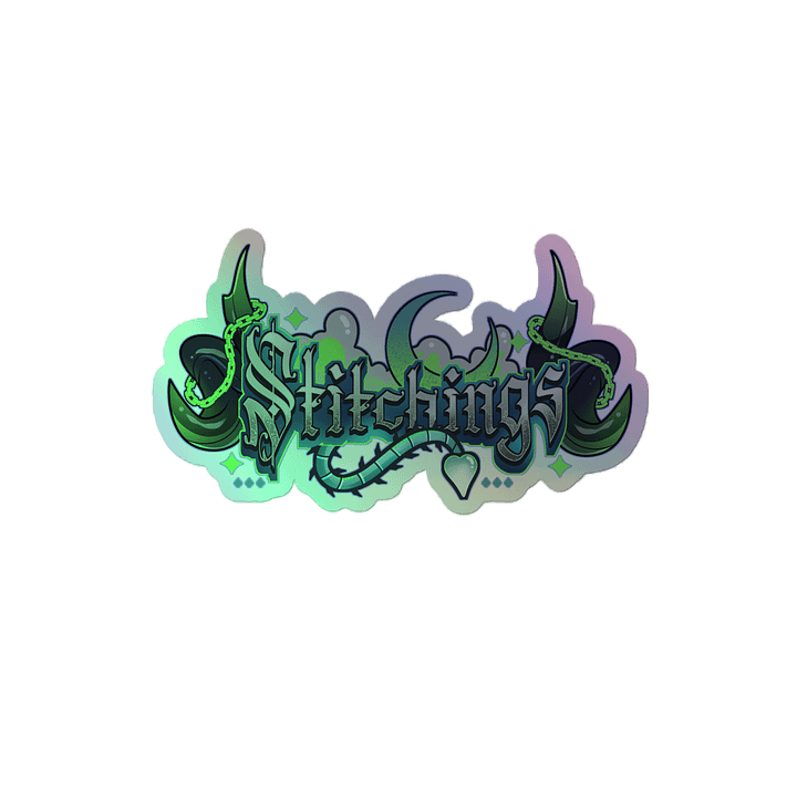 Logo Holographic Sticker product image (2)