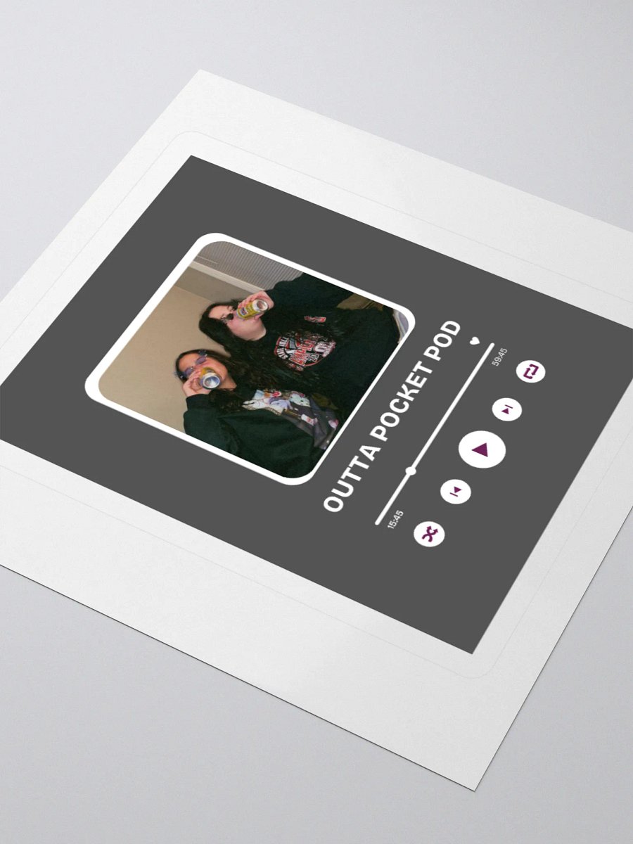 Outta Pocket Pod Sticker product image (3)