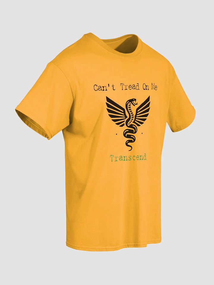 Can't Tread On Me Transcend (Black on Gold) Tee product image (2)