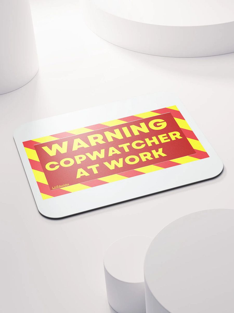 WARNING : COPWATCHER AT WORK product image (4)