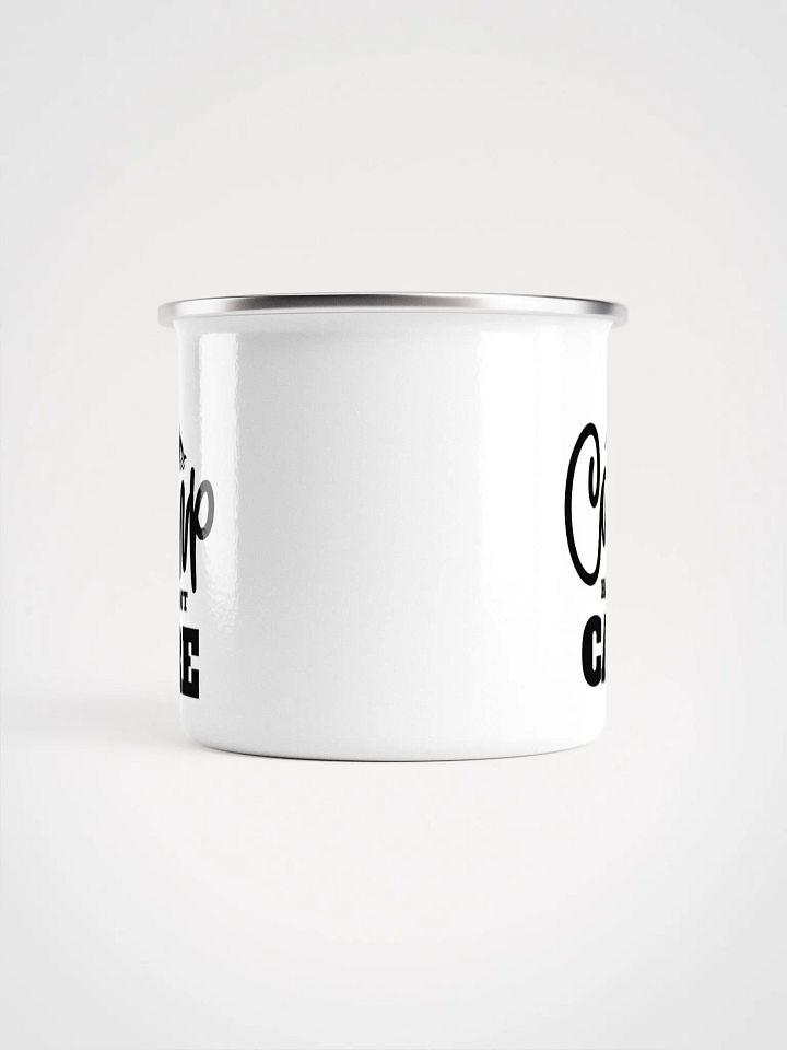 Camp Hair Don't Care Enamel Mug product image (2)