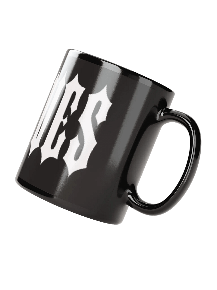 TW LIVES Black Glossy Mug product image (3)