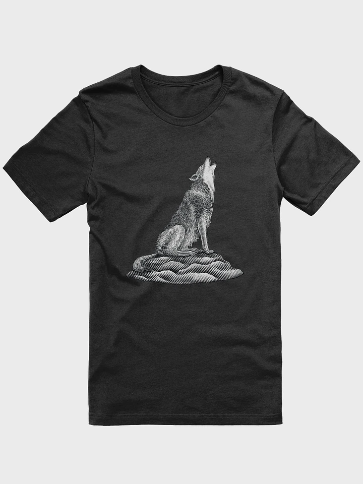 Alaska Wolf Howling at the Moon T-Shirt product image (12)