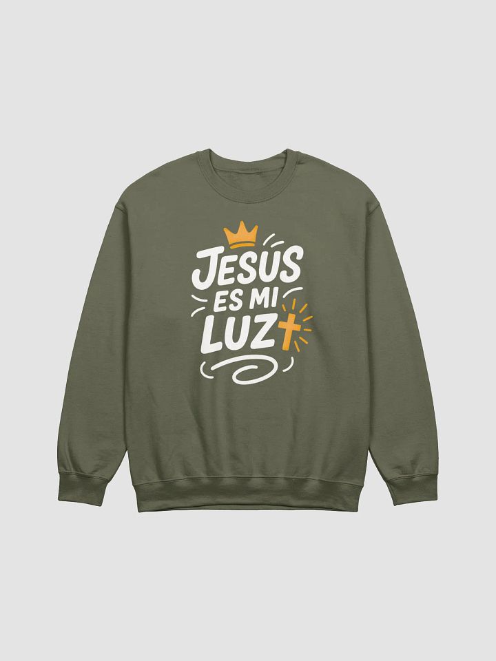 Sudadera Unisex Cuello Redondo | Jesús es mi Luz product image (7)