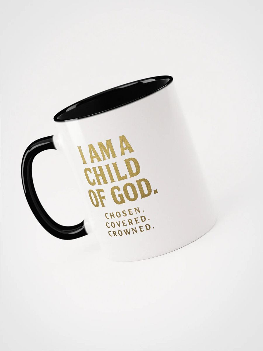 “I Am a Child of God” Ceramic Mug – Inner Color Edition product image (1)