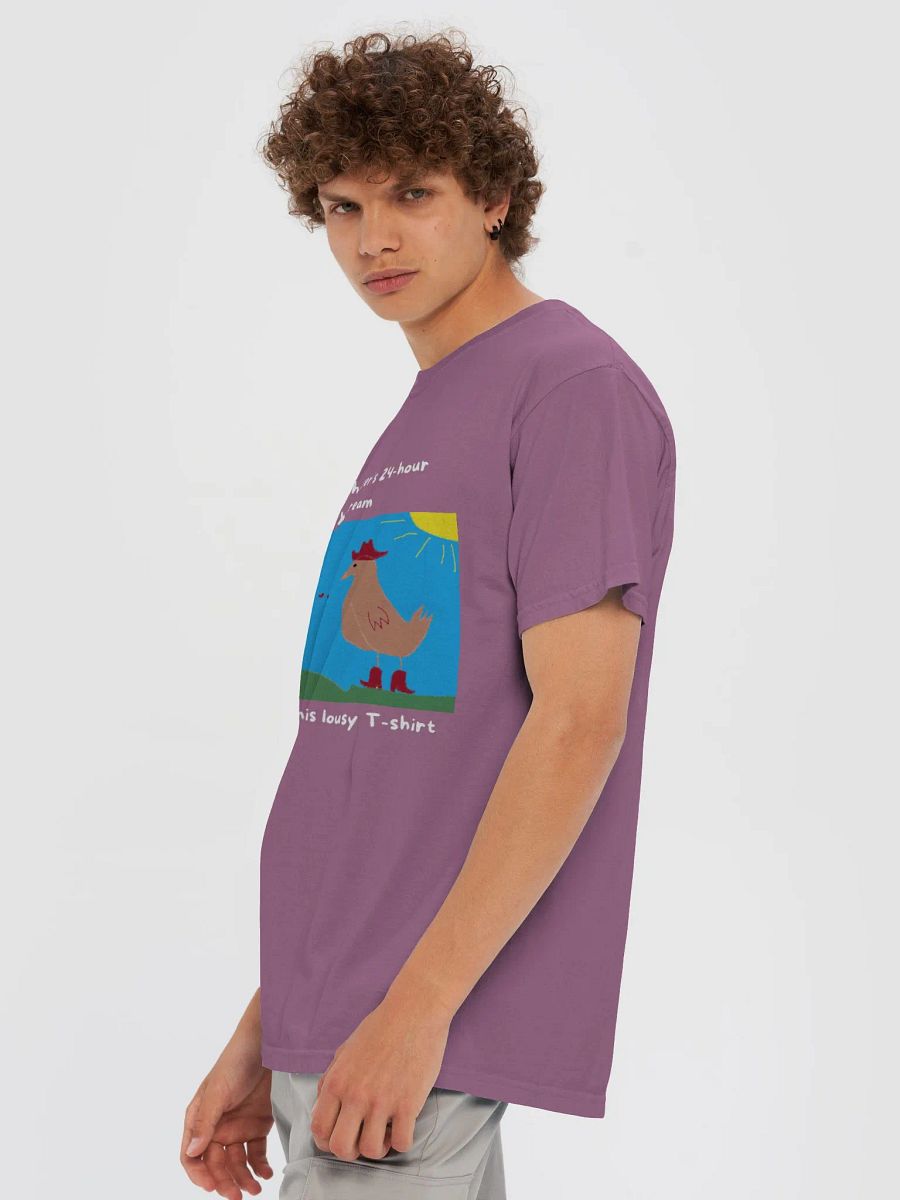 24 hour T-shirt white print product image (6)