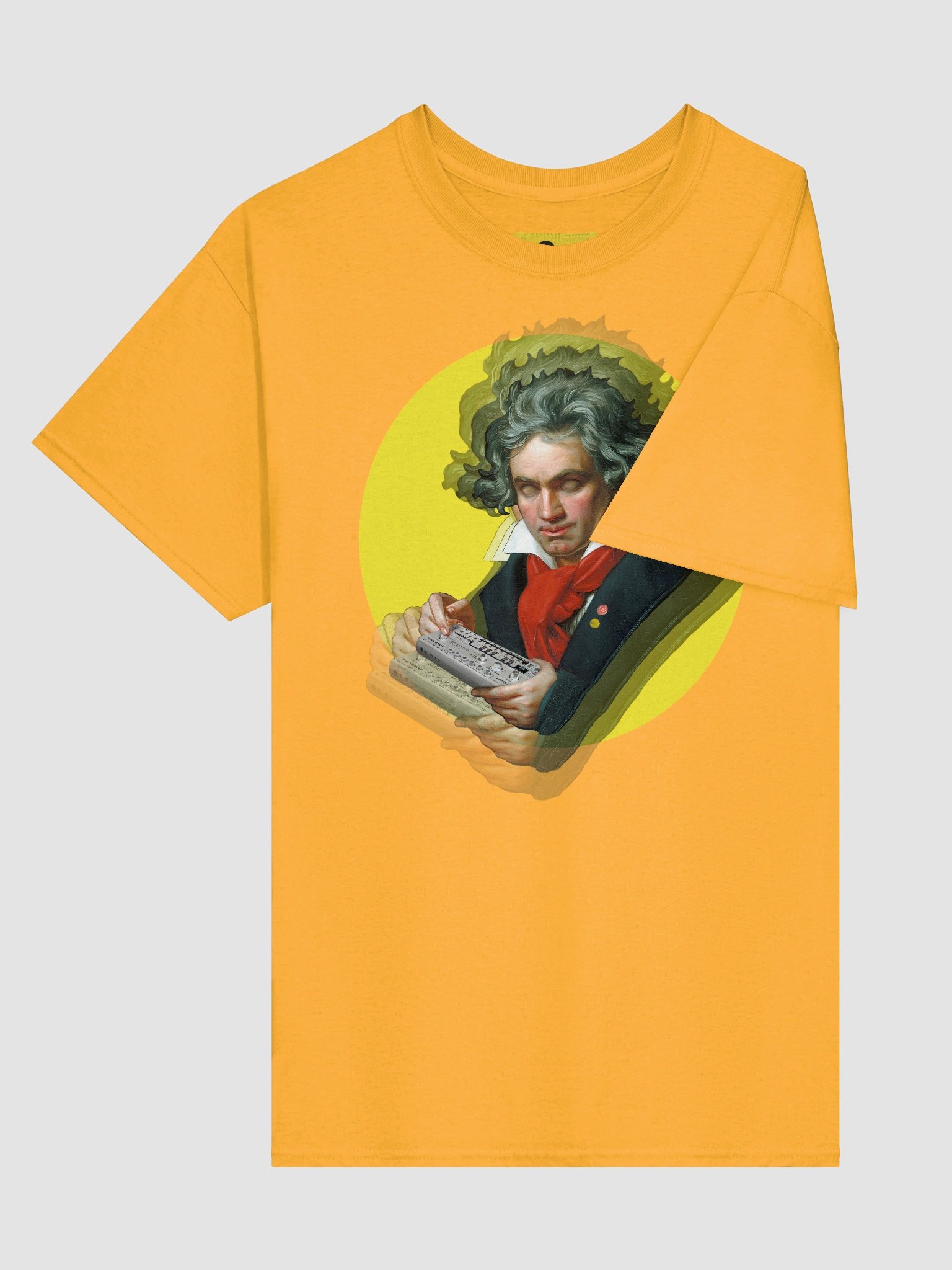 Roland van Beethoven by Frank Fonik (TB 303), Techno EDM Unisex t-shirt product image (4)