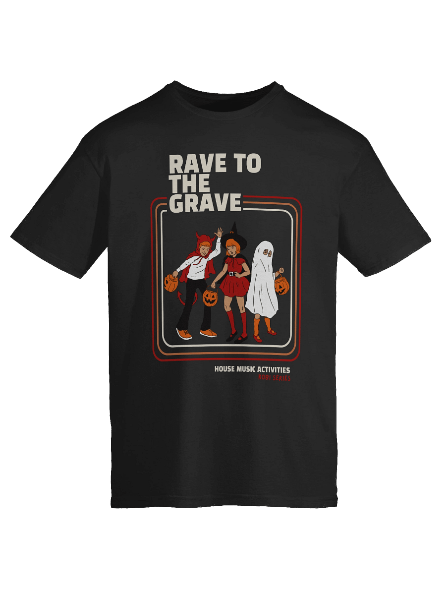 Rave to the Grave Halloween Unisex T-Shirt product image (9)