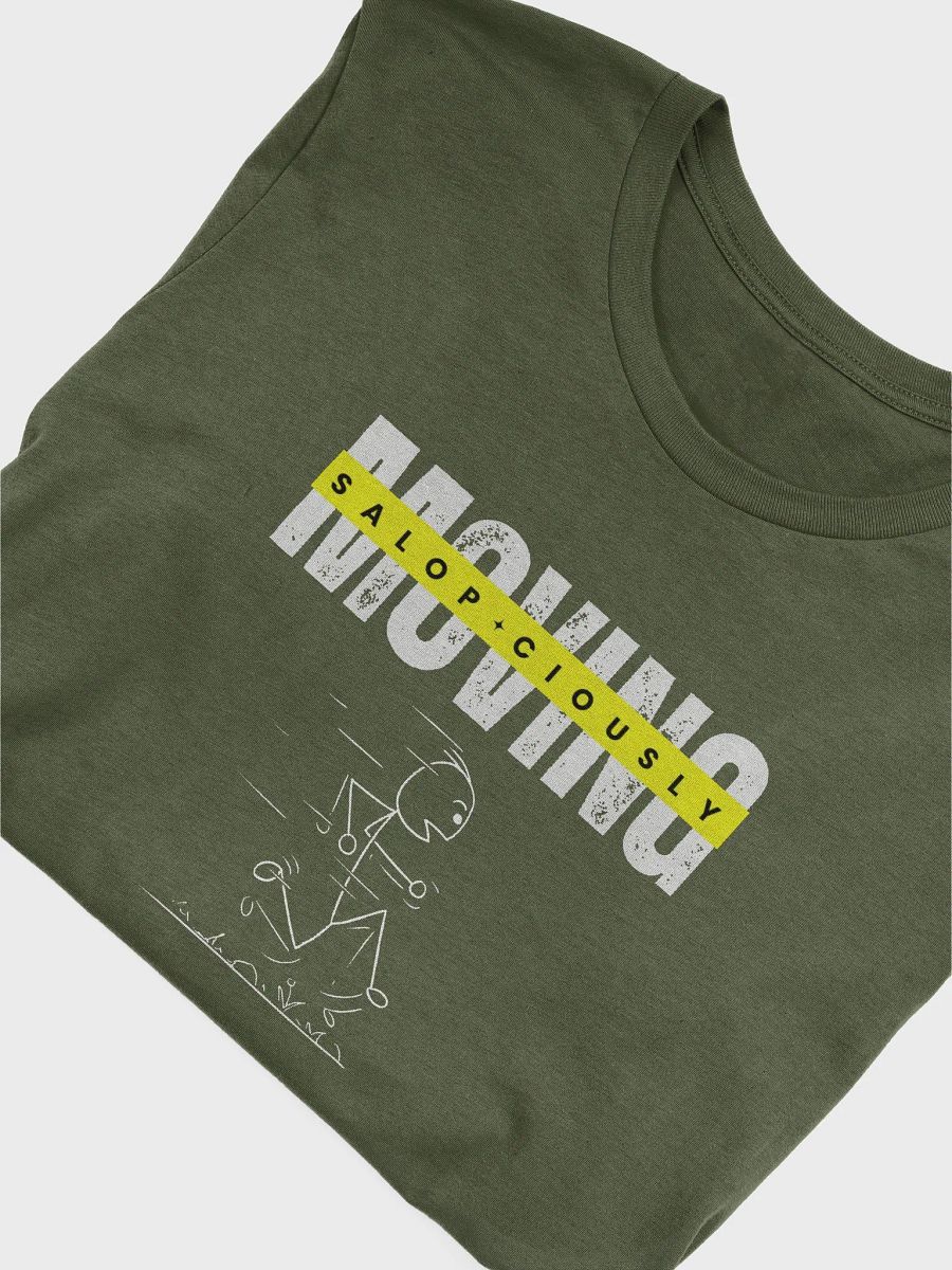 Moving Salop*ciously Humor Yellow Fragmented T-Shirt product image (96)