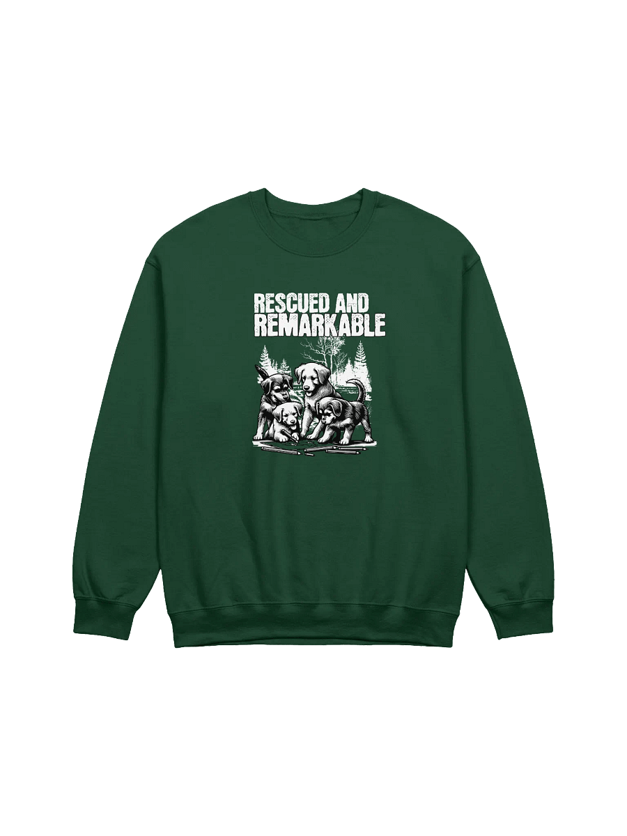Rescued and Remarkable Pups Crewneck Sweatshirt product image (5)