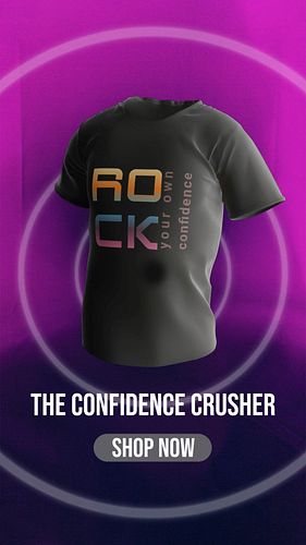 By Fabrints:
The Confidence Crusher: Own Your Awesome:

