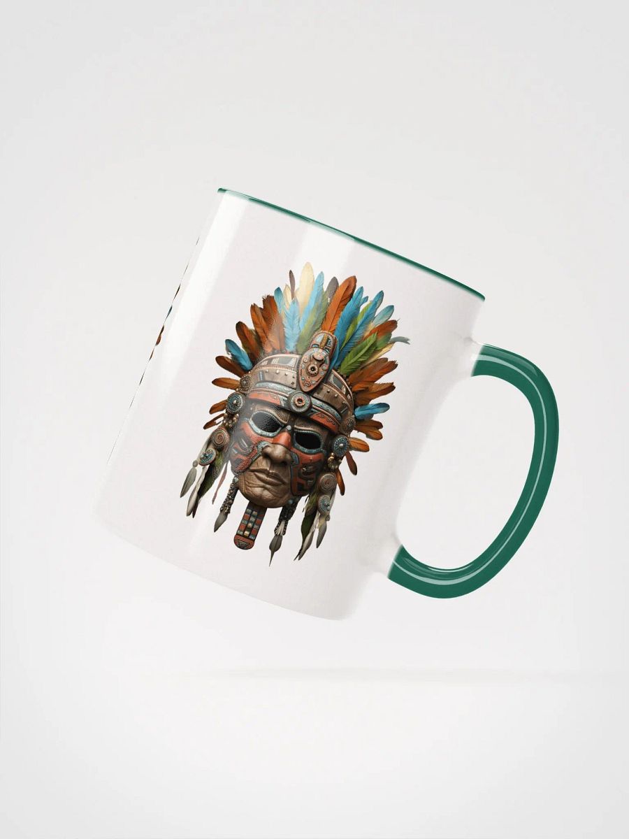 24 Xóchitl Nahui Aztec Warrior Mask Mug product image (16)