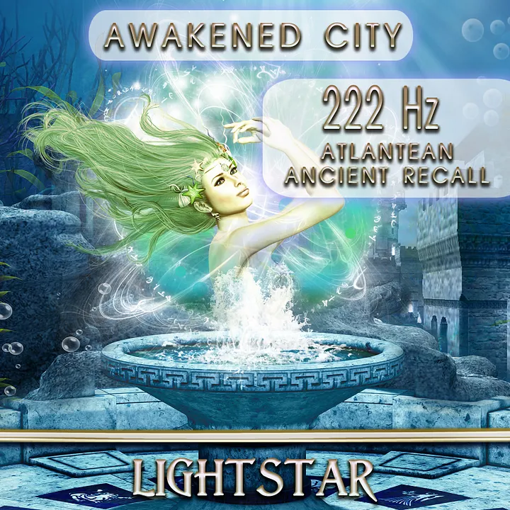 222 Hz Awakened City Atlantean Ancient Recall Activation product image (1)
