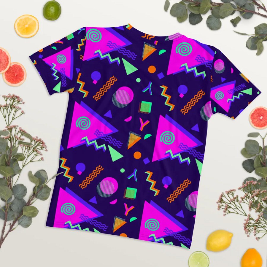 Arcade Dreams Full Print Women's Crew Neck Shirt product image (7)