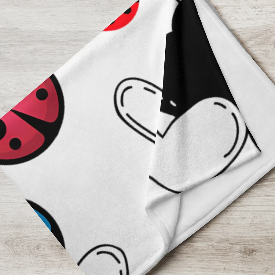 Whimsical Ladybug Scatter Throw Blanket product image (5)