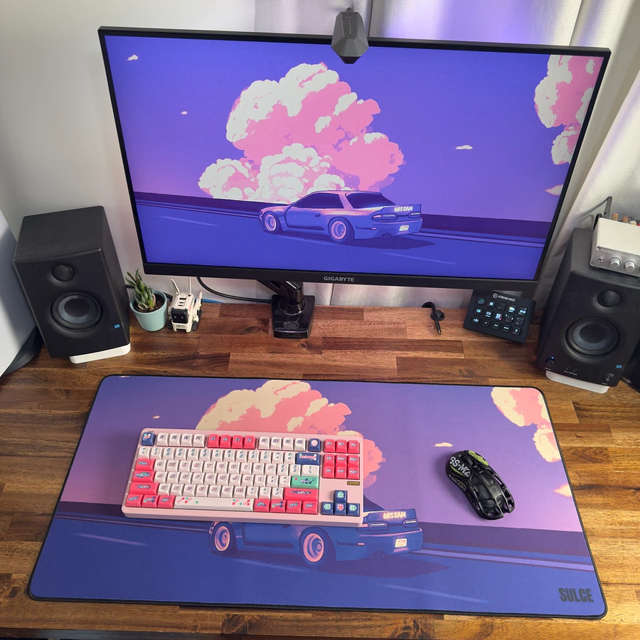 Purple - Cozy Drive | L - Desk Mat product image (7)