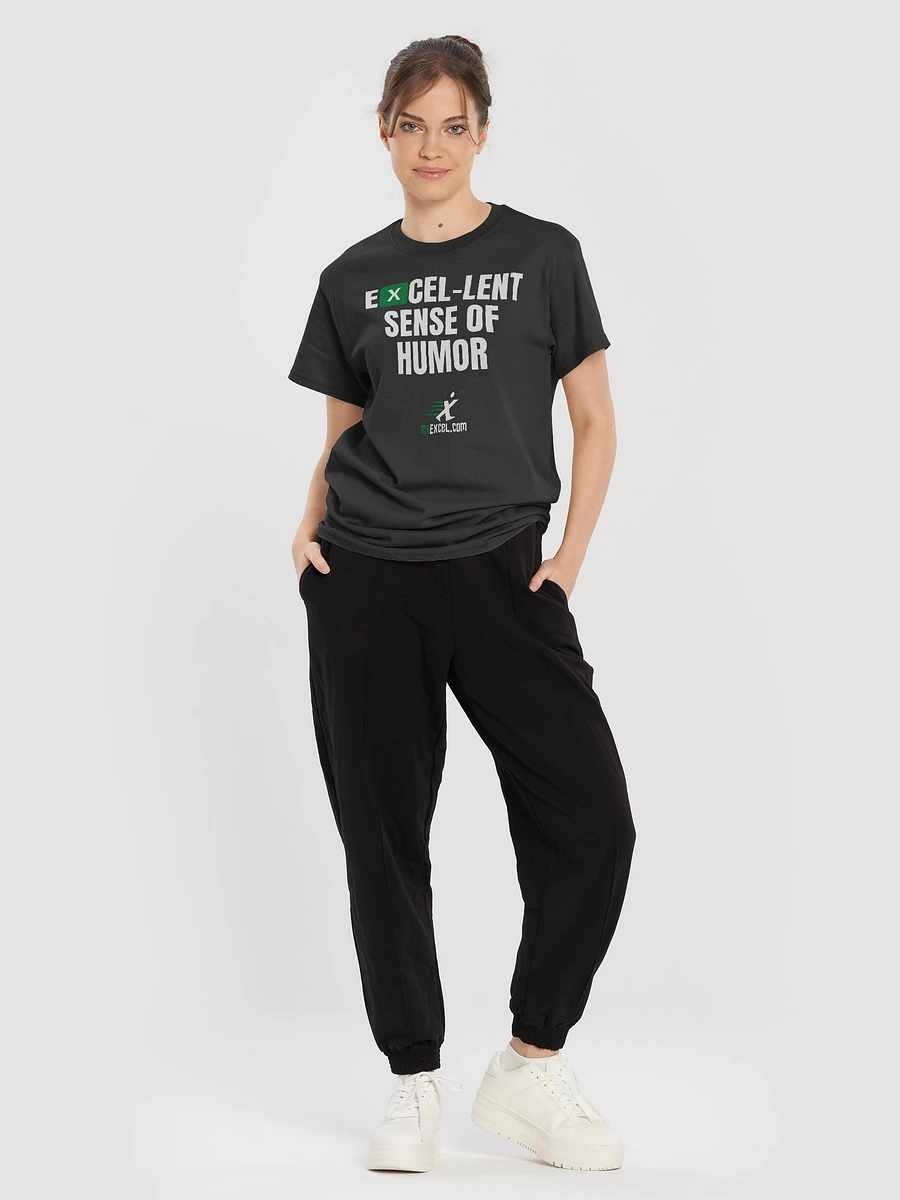 EXCEL-lent Sense of Humor - Black T-Shirt product image (3)