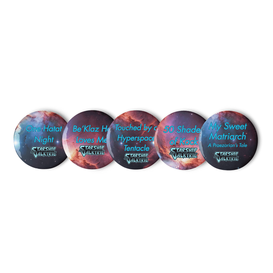 Starship Valkyrie Battle Buttons (Romance Collection) product image (1)